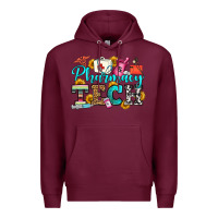 Burgundy pharmacy tech Premium Hoodie - OliviaCreatesArt