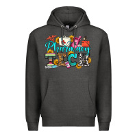 Charcoal Heather pharmacy tech Premium Hoodie - OliviaCreatesArt