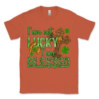Copper I Am Not Lucky I Am Blessed St. Patricks Classic Tee - BundleAndBundleShop
