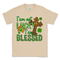Mushroom I Am Not Lucky I Am Blessed St. Patricks Classic Tee - BundleAndBundleShop