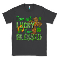 Smoke I Am Not Lucky I Am Blessed St. Patricks Classic Tee - BundleAndBundleShop