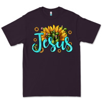 Plum jesus sunflower Premium Tee - JahusDesignShop