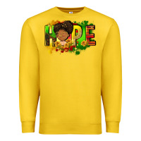 Lemon Hope Juneteenth Premium Sweatshirt - FaDigitalArtStudio