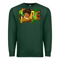 Sports Green Hope Juneteenth Premium Sweatshirt - FaDigitalArtStudio