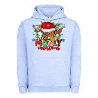 Pigment Grape Ice Mooey Christmas Urban Hoodie - CowhideDigitalArt