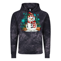 Cloud Black christmas snowman Vintage Hoodie - MaliasSmallBusiness
