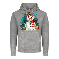 Cloud Rock christmas snowman Vintage Hoodie - MaliasSmallBusiness