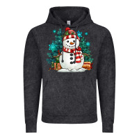 Vintage Black christmas snowman Vintage Hoodie - MaliasSmallBusiness