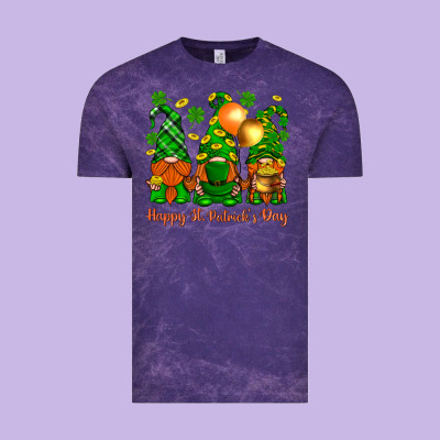 Happy St. Patricks Day With Gnomies Vintage Tee Designed By Bundleandbundleshop