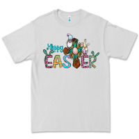 Dove Grey cross rabbit gnomes happy easter Premium Tee - Jasminsmagicworld