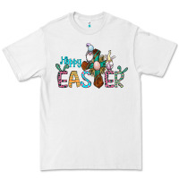 White cross rabbit gnomes happy easter Premium Tee - Jasminsmagicworld