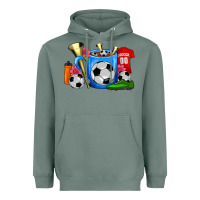 Sage Soccer Coffee Mug Heavyweight Hoodie - FaDigitalArtStudio