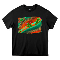 Black westerb aztec and leopard background Heavy Core Tee - AdoDesignShop