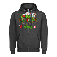 Charcoal Heather medical records claus Zipper Hoodie - CowGirlArtShop