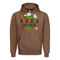 Chestnut medical records claus Zipper Hoodie - CowGirlArtShop