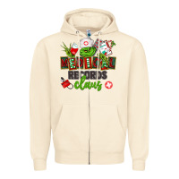 Sandshell medical records claus Zipper Hoodie - CowGirlArtShop