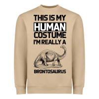 Mushroom This Is My Human Costume Im Really A Brachiosaurus Heavyweight Sweatshirt - Bettercallsaul