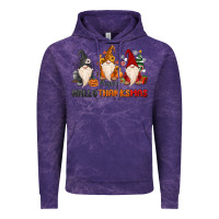 Cloud Purple Happy Hallothanksmas Vintage Hoodie - MaliasSmallBusiness