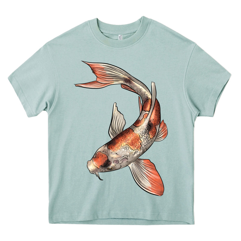 Koi Fish Heavy Core Tee by LillyAllenDesigns | Teevron