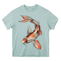 Arona Koi Fish Heavy Core Tee - LillyAllenDesigns