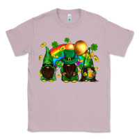 Lilac St. Patrick's afro gnomies with rainbow Classic Tee - BundleAndBundleShop