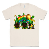 Natural St. Patrick's afro gnomies with rainbow Classic Tee - BundleAndBundleShop