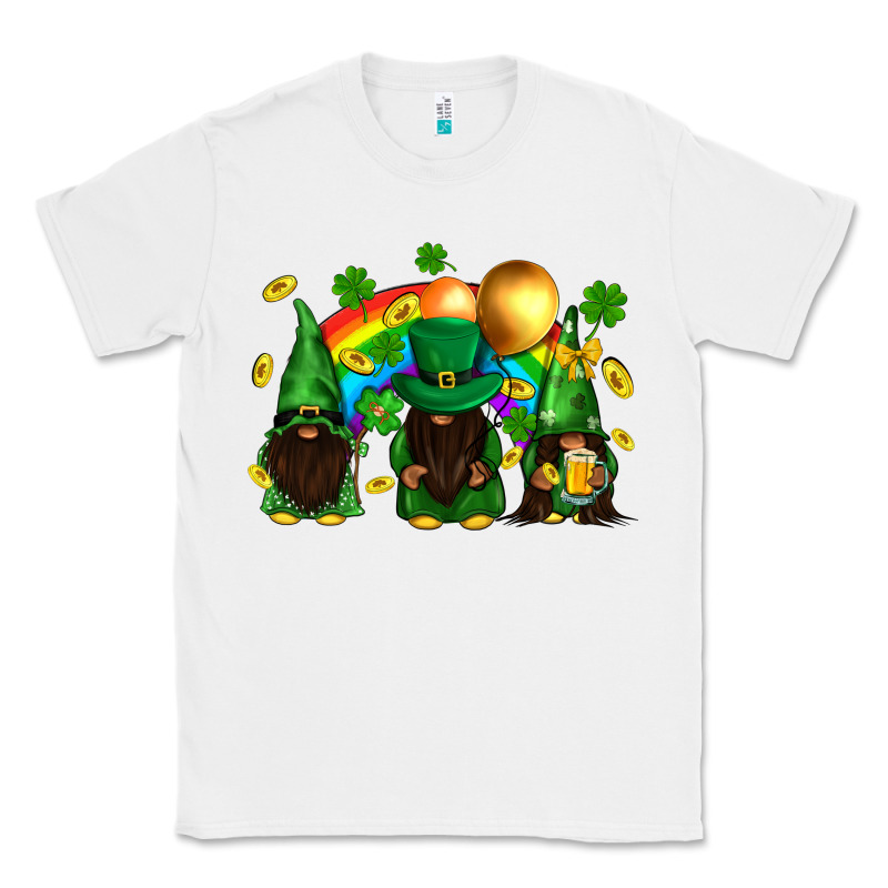 St. Patrick's Afro Gnomies With Rainbow Classic Tee by BundleAndBundleShop | Teevron