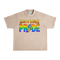 French Oak Lgbtq Show Your Pride With Rainbow Urban Heavy Tee - BundleAndBundleShop