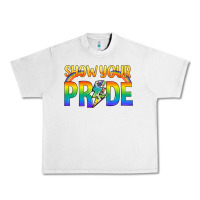 Lunar Rock Lgbtq Show Your Pride With Rainbow Urban Heavy Tee - BundleAndBundleShop