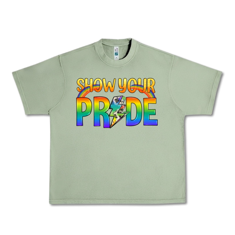 Lgbtq Show Your Pride With Rainbow Urban Heavy Tee by BundleAndBundleShop | Teevron