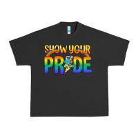 Pigment Black Lgbtq Show Your Pride With Rainbow Urban Heavy Tee - BundleAndBundleShop