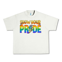 Pistachio Lgbtq Show Your Pride With Rainbow Urban Heavy Tee - BundleAndBundleShop