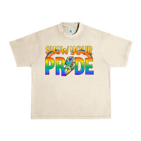 Sandshell Lgbtq Show Your Pride With Rainbow Urban Heavy Tee - BundleAndBundleShop