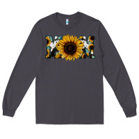 Smoke Sunflower Turquoise Cowhide Mom Long Sleeve Tee - Bettercallsaul