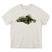 Cream Bristlenose Placo Heavy Core Tee - LillyAllenDesigns