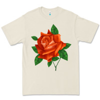 Bone tropicana rose Premium Tee - LillyAllenDesigns