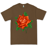 Cacao tropicana rose Premium Tee - LillyAllenDesigns