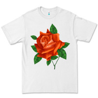 White tropicana rose Premium Tee - LillyAllenDesigns