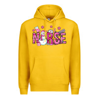 Lemon nurse pink christmas Premium Hoodie - OliviaCreatesArt