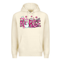 Sandshell nurse pink christmas Premium Hoodie - OliviaCreatesArt