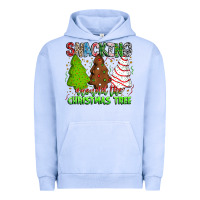 Pigment Grape Ice Snacking Around The Christmas Tree Urban Hoodie - CowhideDigitalArt