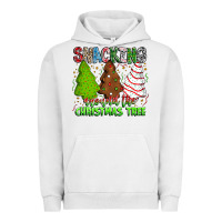 Pigment Lunar Rock Snacking Around The Christmas Tree Urban Hoodie - CowhideDigitalArt