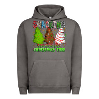 Pigment Tornado Snacking Around The Christmas Tree Urban Hoodie - CowhideDigitalArt