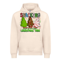 Sandshell Snacking Around The Christmas Tree Urban Hoodie - CowhideDigitalArt