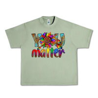 Oil Green Lgbtq You Matter With Leopard Urban Heavy Tee - BundleAndBundleShop