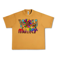 Peanut Butter Lgbtq You Matter With Leopard Urban Heavy Tee - BundleAndBundleShop