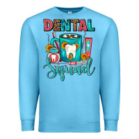 Ocean Blue Coffee Scrubs And Prophy Paste Dentist Coffee cup Premium Sweatshirt - FaDigitalArtStudio