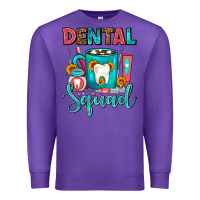 Purple Coffee Scrubs And Prophy Paste Dentist Coffee cup Premium Sweatshirt - FaDigitalArtStudio
