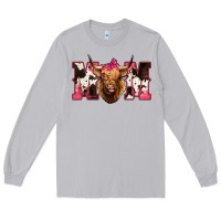Moon Dust Highland Cow Mom Long Sleeve Tee - Bettercallsaul