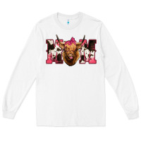 White Highland Cow Mom Long Sleeve Tee - Bettercallsaul